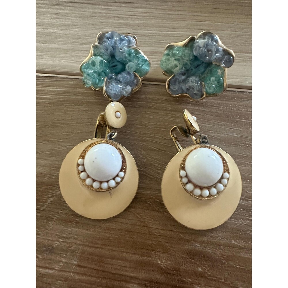 VTG Arthur Pepper (ART) Clip On Earrings (2) signed